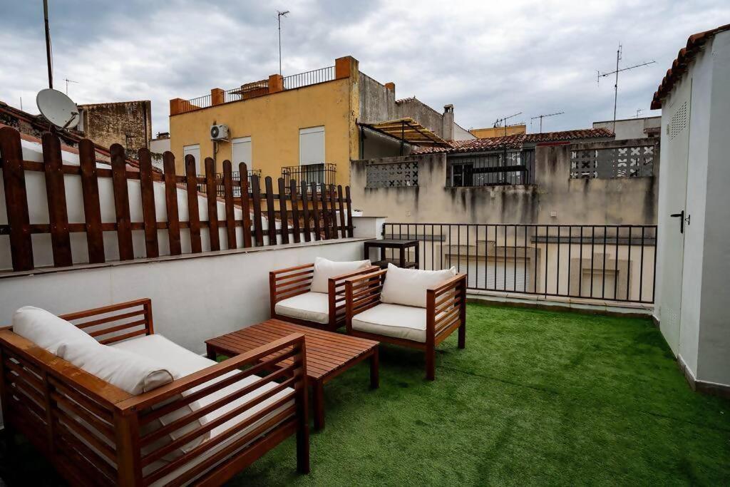 El Castuo Centro Historico Con Parking Apartment กาเซเรส ภายนอก รูปภาพ